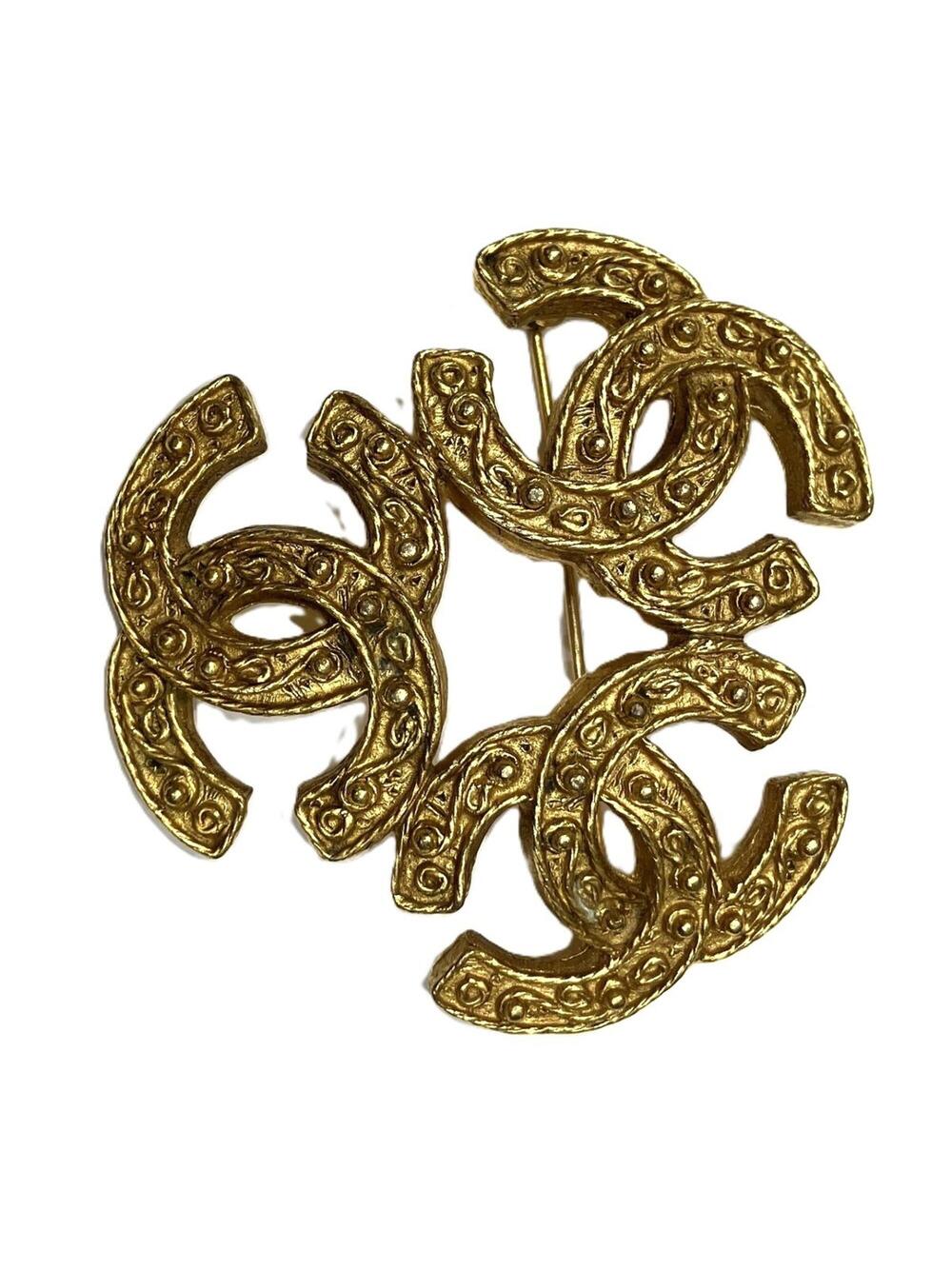 Chanel Cc Logo Brooch Metal #266489C67B